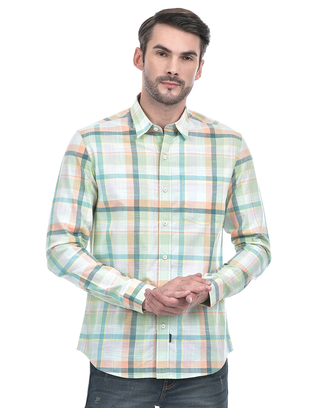 Numero Uno Men Checkered Multicolor Shirt
